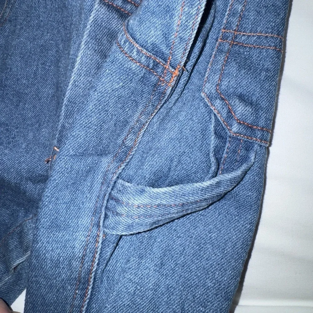 Vintage Baby Mickey & Pluto Denim Overalls 0/6 Months‎ Playground Pals